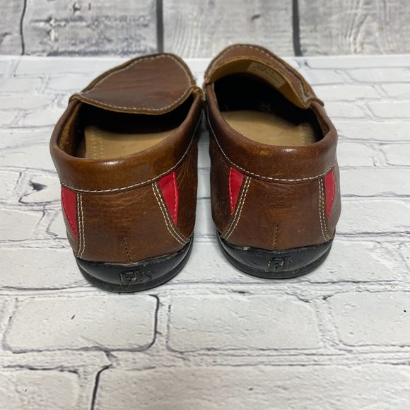 Men's FootJoy Club Casual Loafer Golf Shoes Tumbled Tan 9 9M Brown Dressy - Picture 4 of 10